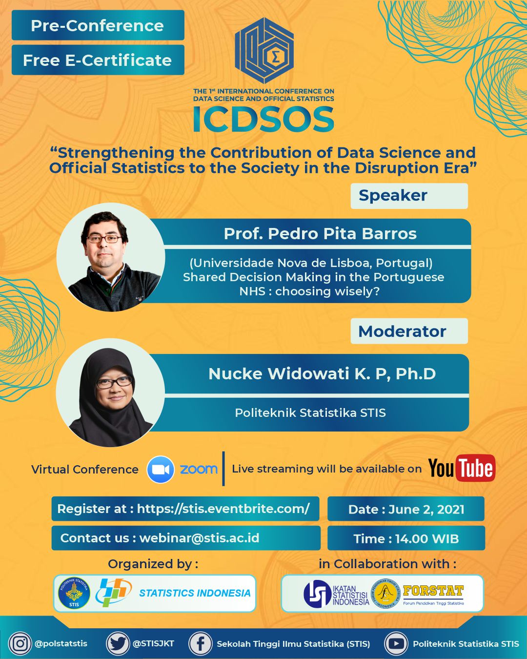 PRE CONFERENCE | ICDSOS : International Conference on Data Science and ...